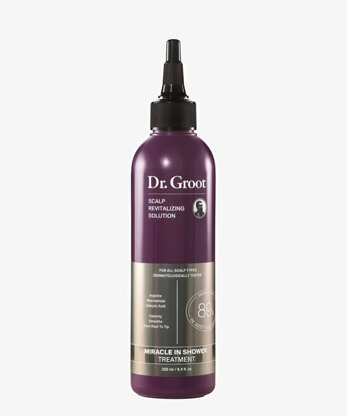 Dr. Groot Miracle in Shower Moisturizing Treatment for Hair Loss, Korean Hair Care Rinse, Rosemary Oil for Smooth, Healthier-Looking Hair in 5 Seconds, Scalp Revitalizing Solution